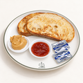 Toast with Condiments