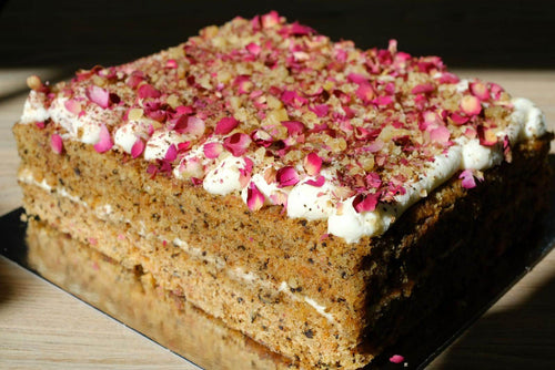 Carrot Cake with Cream Cheese Frosting – Dessert Catering Sydney (6 serves)