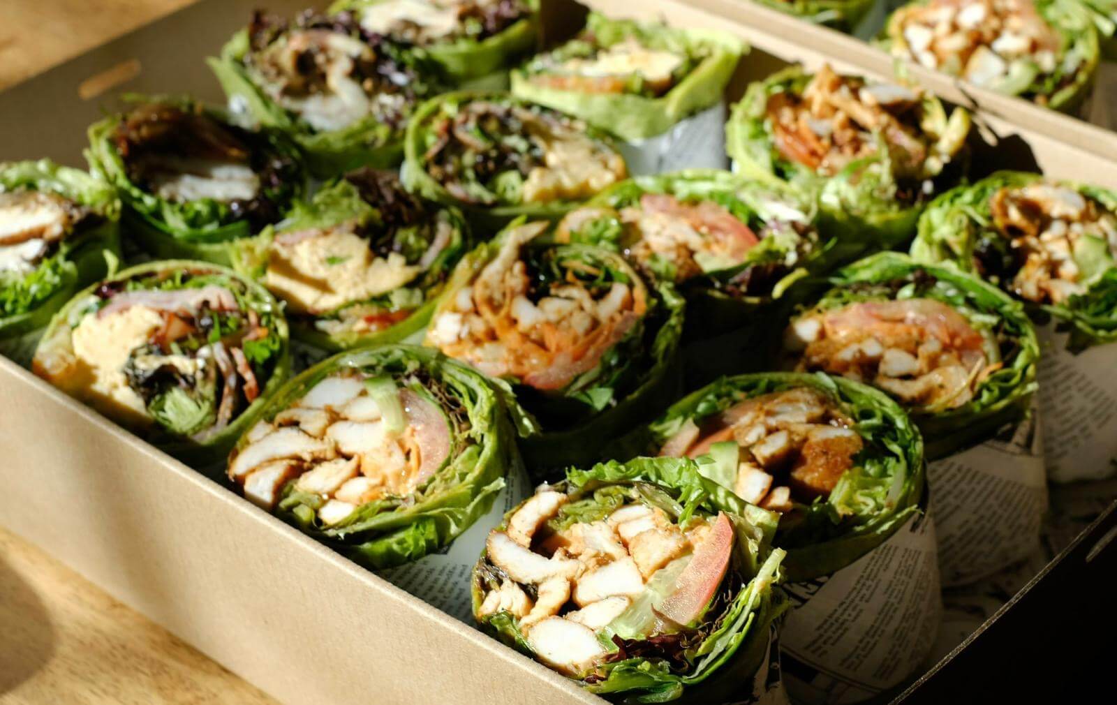 Wrap Box – Local Catering Gourmet Wraps (16 pcs)