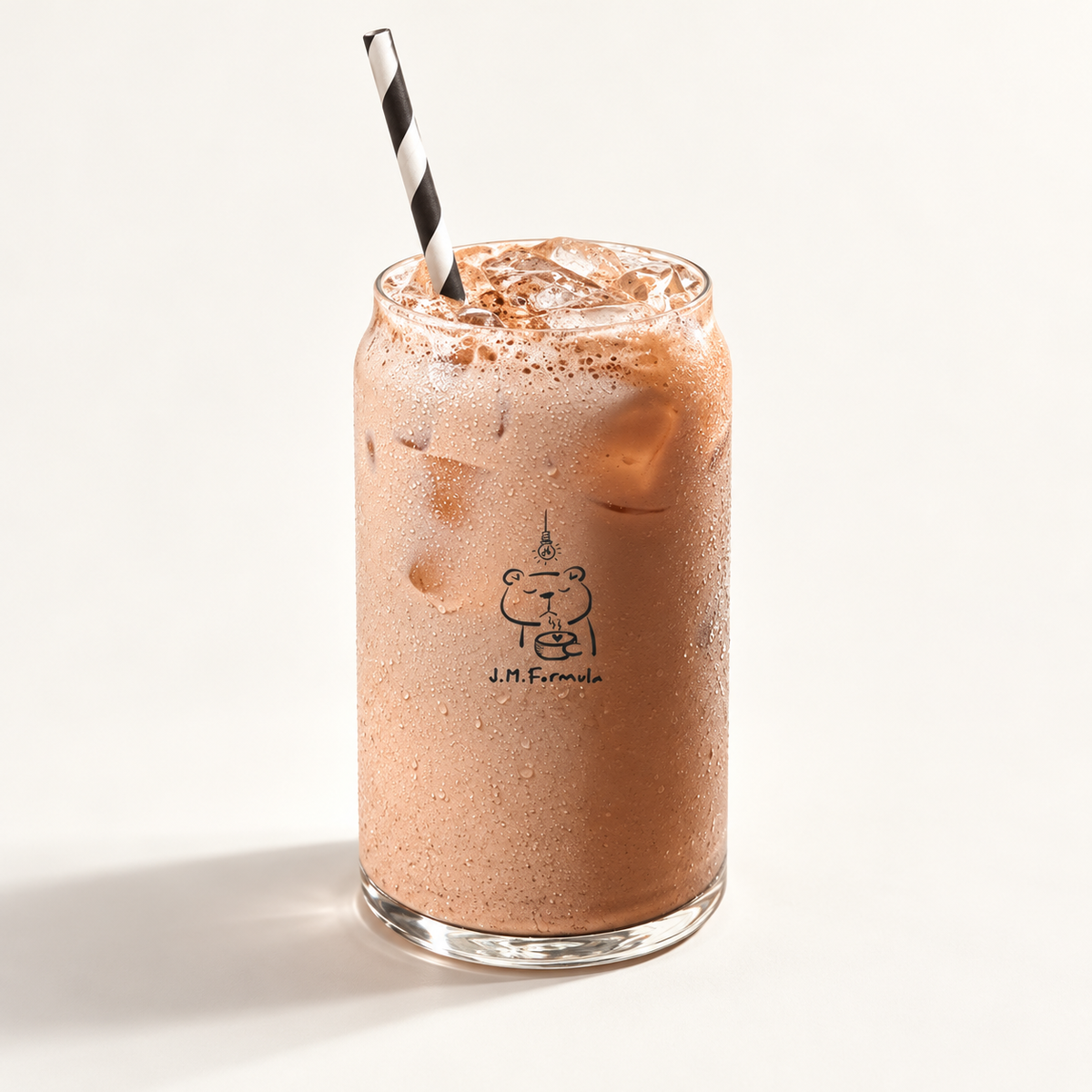 JM Formula Iced Chai on an off-white background