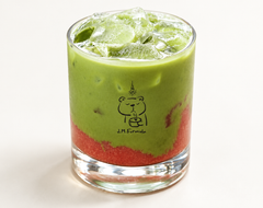 Iced Strawberry Matcha