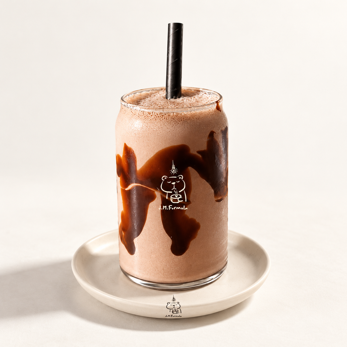 JM Formula Milkshake on an off-white background